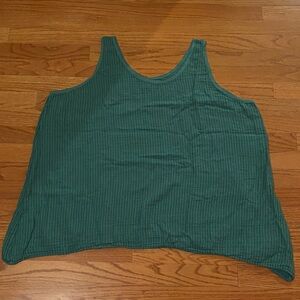 Blue Fish Teal Tank Top